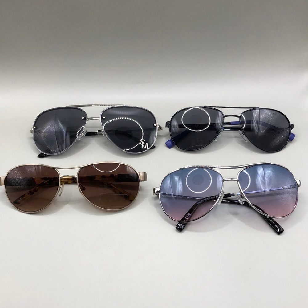 Bundle lot 4 aviator sunglasses Steve Madden XoXo J simpson CK Calvin Klein